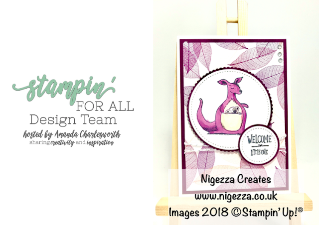 Stampin' For All DT Challenge Using Stampin' Up!® Animal Outing