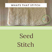 How to do seed stitch