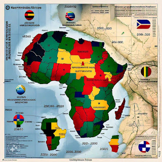 How do superpowers' military interventions and peacekeeping missions impact African conflicts and regional security