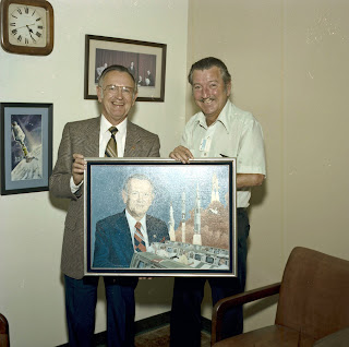 Chris Kraft (left) and Raymond Bruneau.