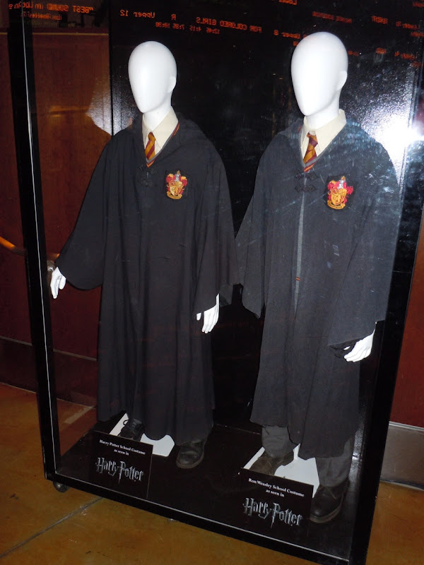 Harry Potter and Ron Weasley movie costumes
