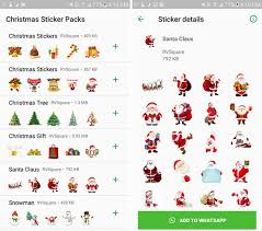 How to create and send custom Christmas Stickers on WhatsApp