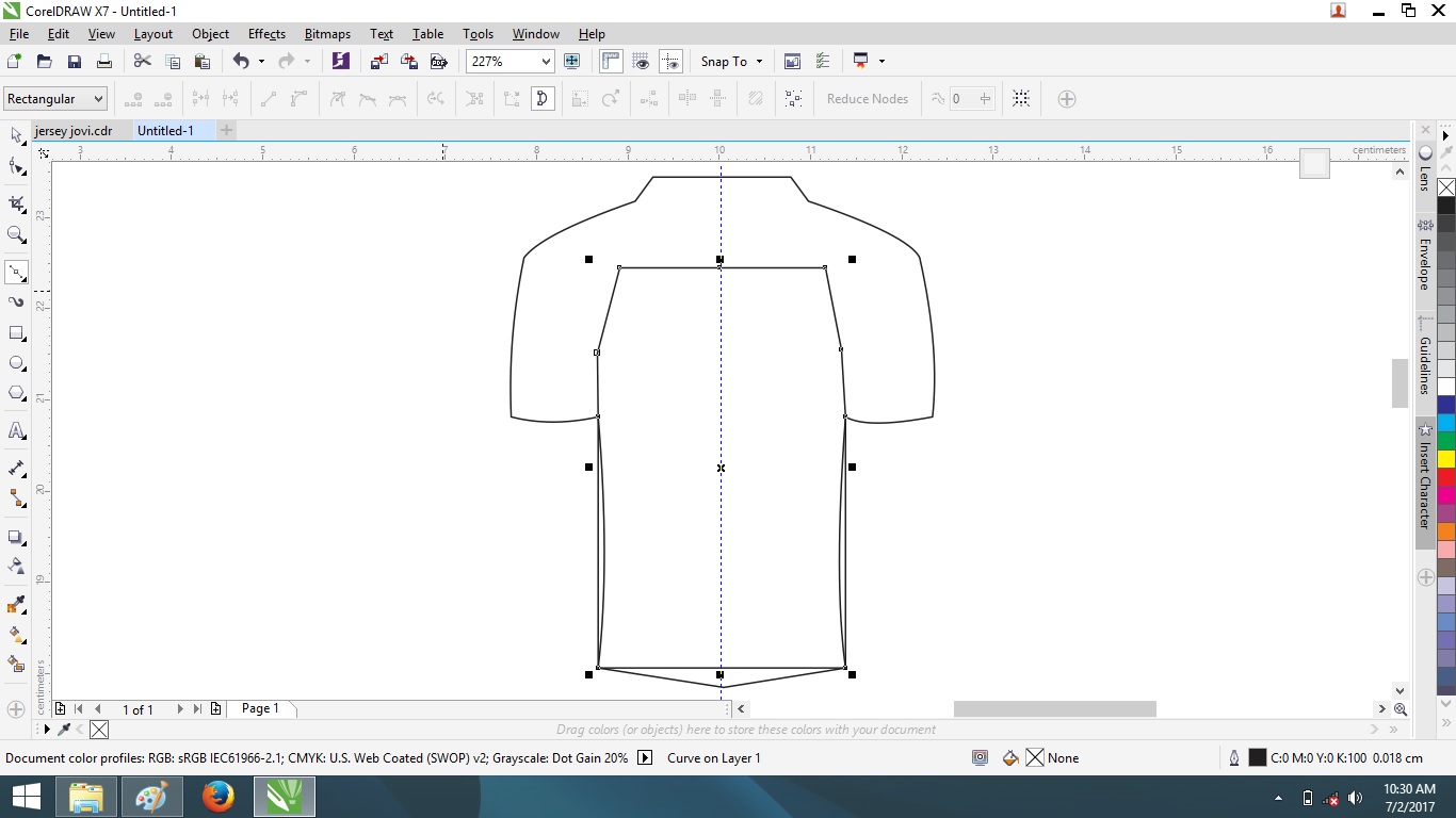 Cara Membuat Desain Jersey Fusal Sepak Bola Sendiri Di Corel Draw