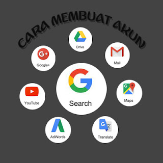 cara membuat akun google, termasuk akun gmail