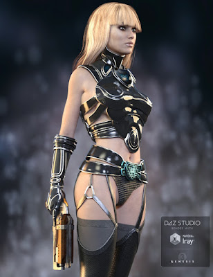 Emeka Outfit for Genesis 3 Female(s)