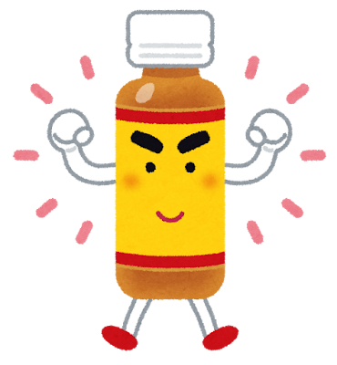栄養ドリンクのキャラクター