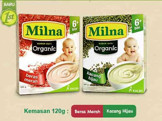 Milna Bubur Bayi Organik, MPASI Terbaik SI Kecil