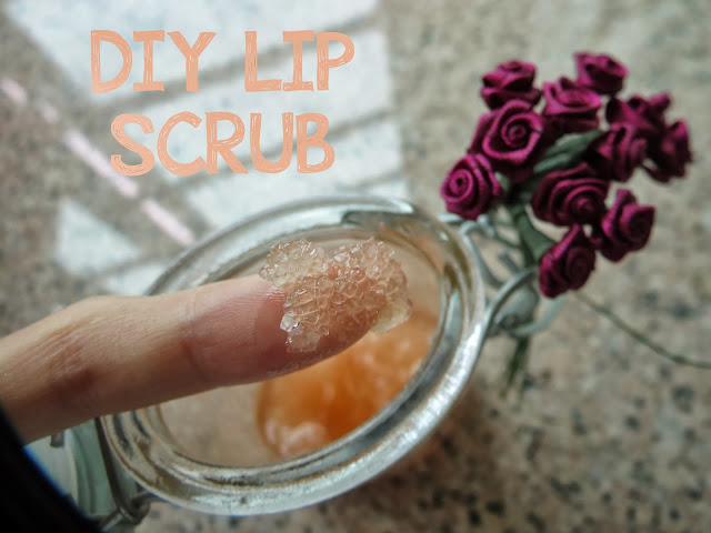 DIY Lip scrub