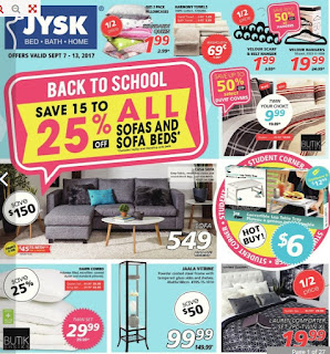 JYSK Weekly Flyer Thu Sep 7 – Wed Sep 13