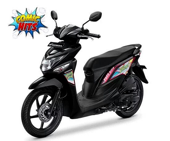 AHM resmi merilis Honda Beat POP eSP dengan tema striping Cool Pixel dan Comic Hits . .