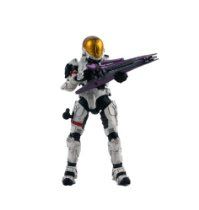 Halo 3 Series 2 White Spartan Soldier (Eva Armor)