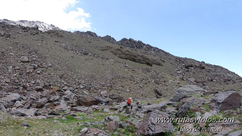 Pico Veleta por los Tajos - Lagunillo Misterioso - Chorreras del Molinillo