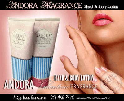 ANDORA FRAGRANCE HAND & BODY LOTION