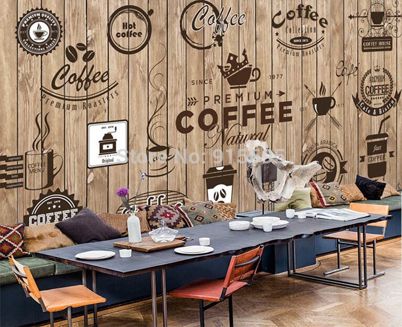 10 Desain dinding  cafe kekinian dengan gambar yang keren 