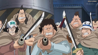 ワンピースアニメ パンクハザード編 605話  海軍 G-5 Marine| ONE PIECE Episode 605