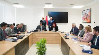 وزير الري ومحافظ القليوبية يشهدان توقيع بروتوكول تعاون بين الوزارة والمحافظة