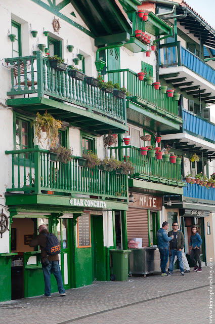 Barrio la Marina Hondarribi Fuenterrabia