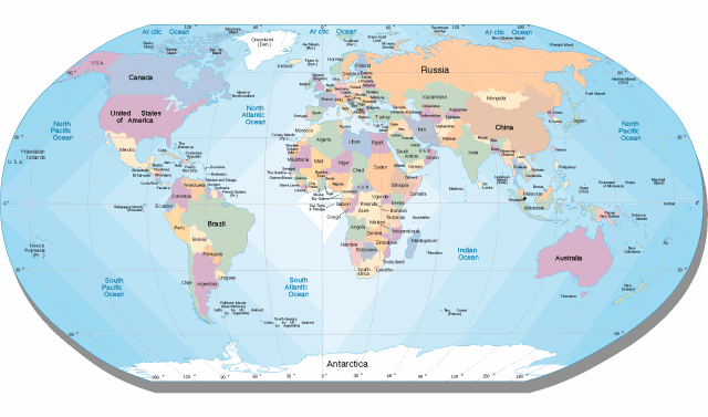 world map political map. map outlet grafton world