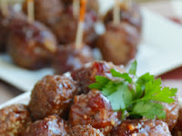 Crock-Pot Cranberry Orange Meatballs