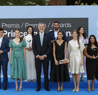 Princess Leonor at Princess of Girona Awards