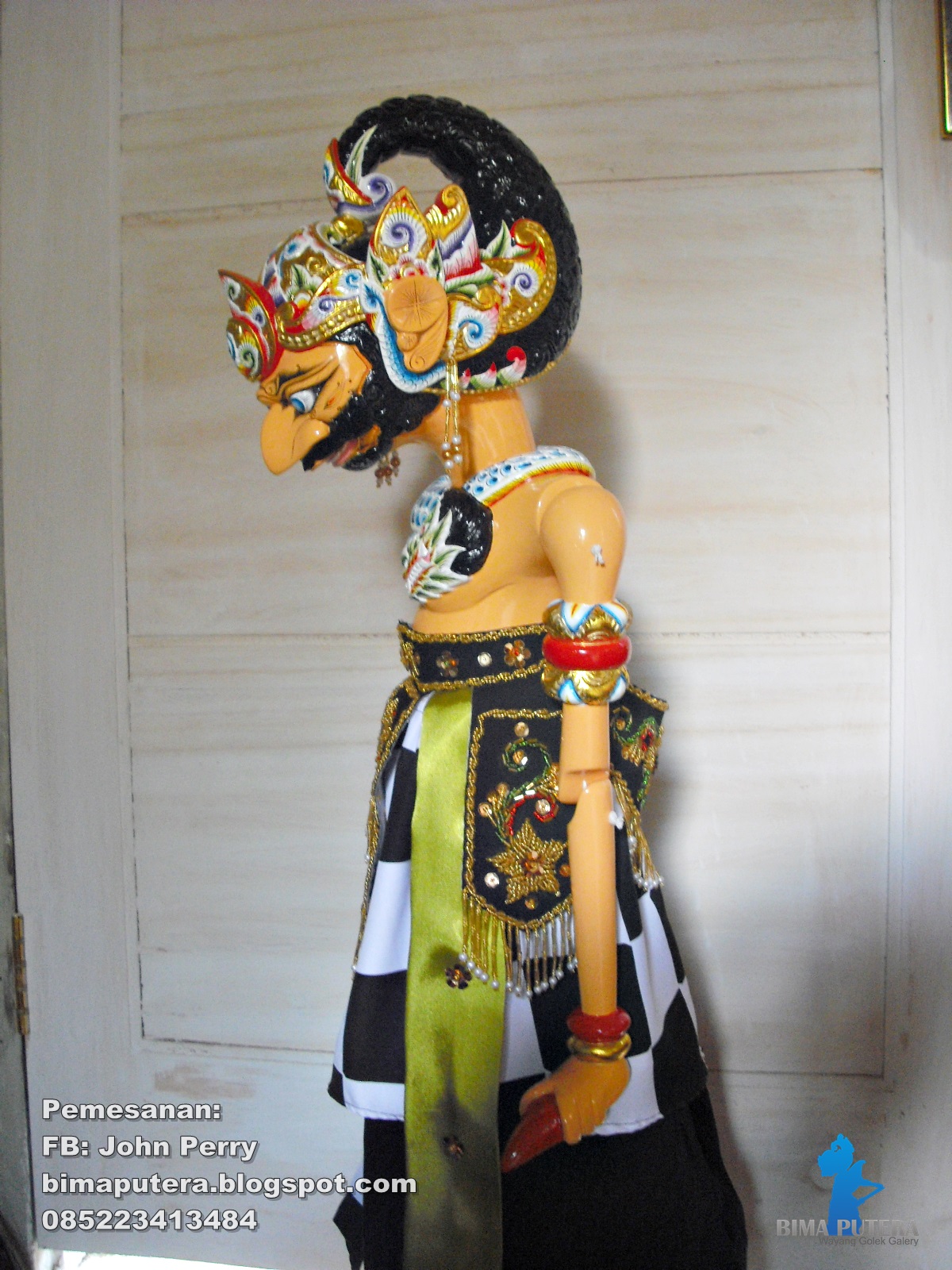 Wayang Golek Sunda "Bima/Werkudara"  Bima Putera "Wayang 