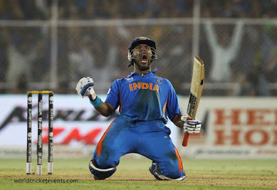 What are some of the most iconic images of Yuvraj Singh? 