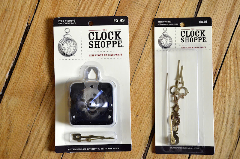 wooden clock kits