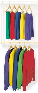 double hanging closet rod