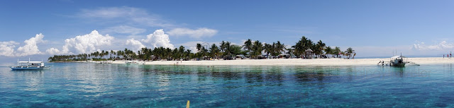 panoramic view Kalanggaman Island Palompon