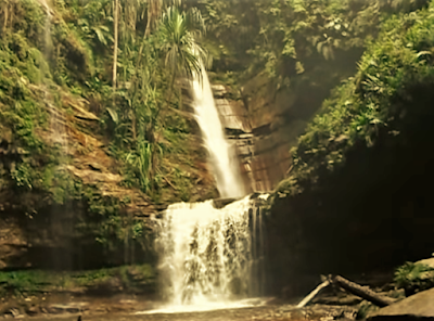 Wisata Air Terjun Aek Martua Rokan Hulu