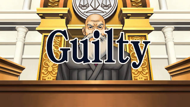 Phoenix Wright Ace Attorney Trilogy Judge Guilty text