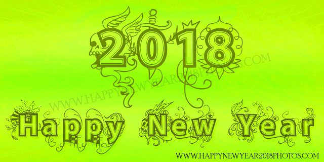 New Year 2018 Animated GIF Pictures Wallpapers Flash cards Images Greetings 