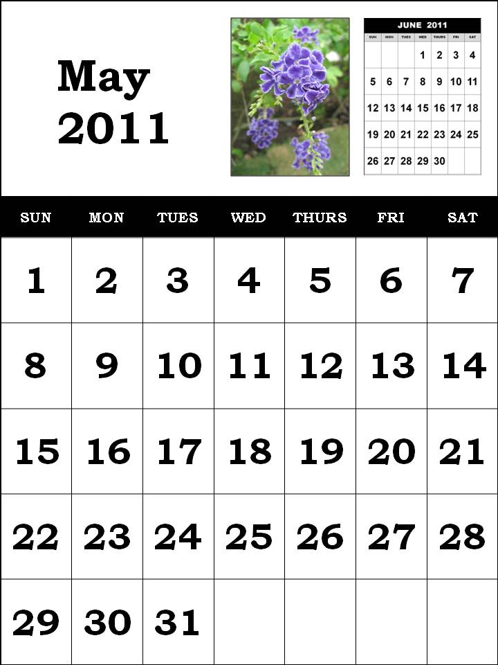 may 2011 calendar wallpaper. 2011 calendar wallpaper for