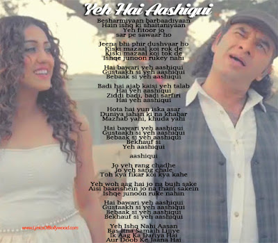 Yeh Hai Aashiqui Song Lyrics | Mohit Chauhan, Neeti Mohan Bindass