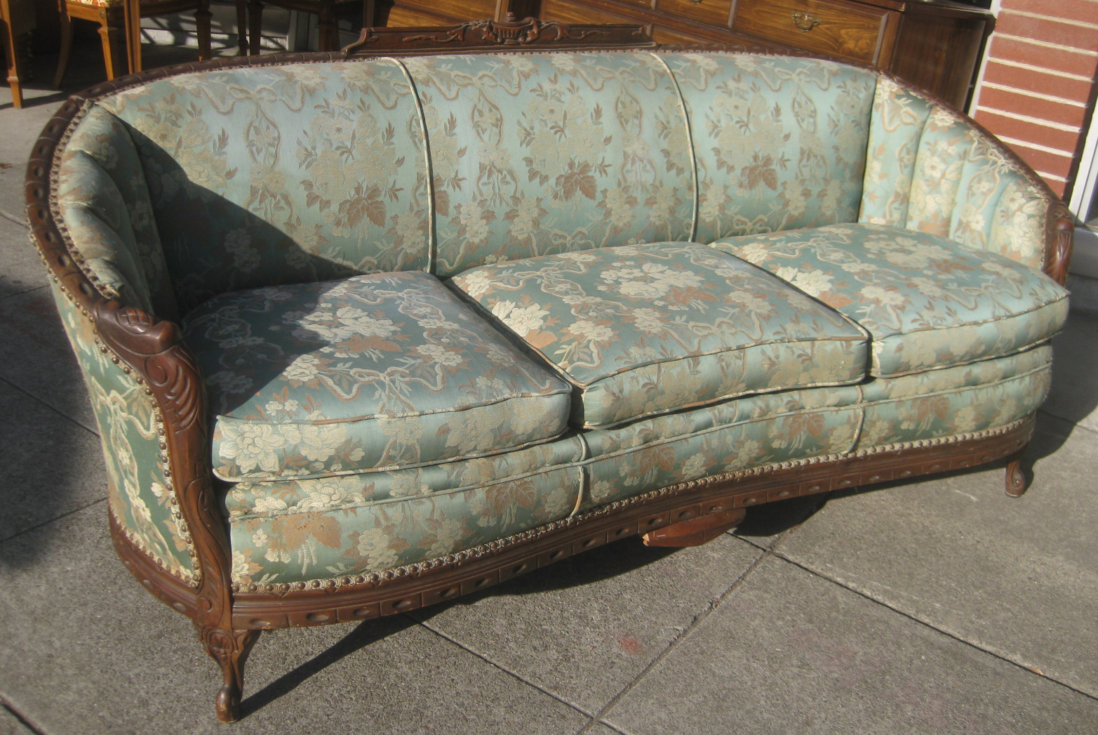 UHURU FURNITURE & COLLECTIBLES: SOLD - Antique Sofa - $125