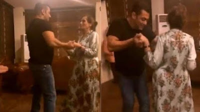 Salman Khan Dances with Mom Salma