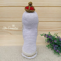 Nossa Senhora de Fátima - Amigurumi - Artes em Crochê - Zélia Campestrini