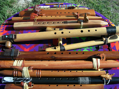 Native American flutes