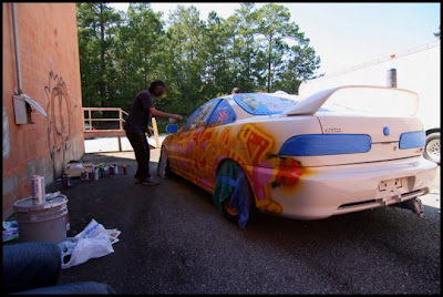 Making Car Graffiti