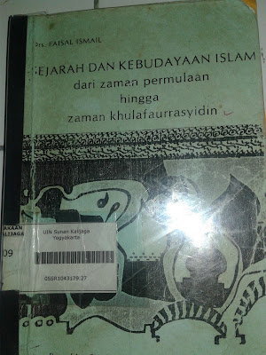 Cover buku: Sejarah dan Kebudayaan Islam.