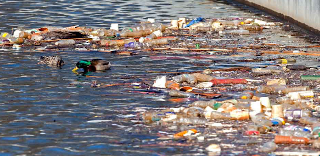 The introduction of waste material into rivers causes ______ pollution?