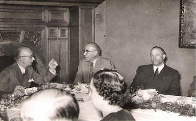 Comida de despedida del Match Internacional de Ajedrez Interclubs 1951 08