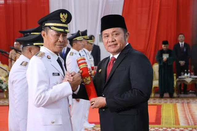Elman Resmi Jabat  PJ Wali Kota Prabumulih