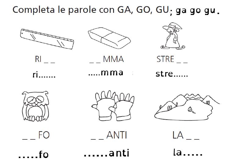 Matiteinvolo Ge E Gi Suoni Dolci E Duri Della G