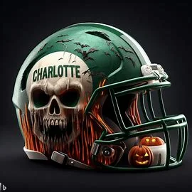 Charlotte 49ers Halloween Concept Helmets