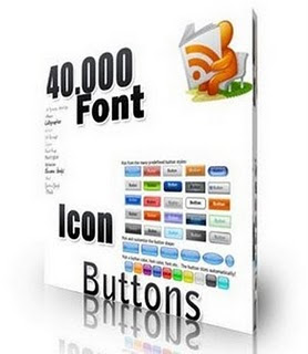 Baixar 40.000 Fonts, Icons & Buttons for Web, Designer