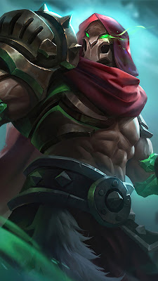 aldous red mantle fist skin mobile legends wallpaper hd phone