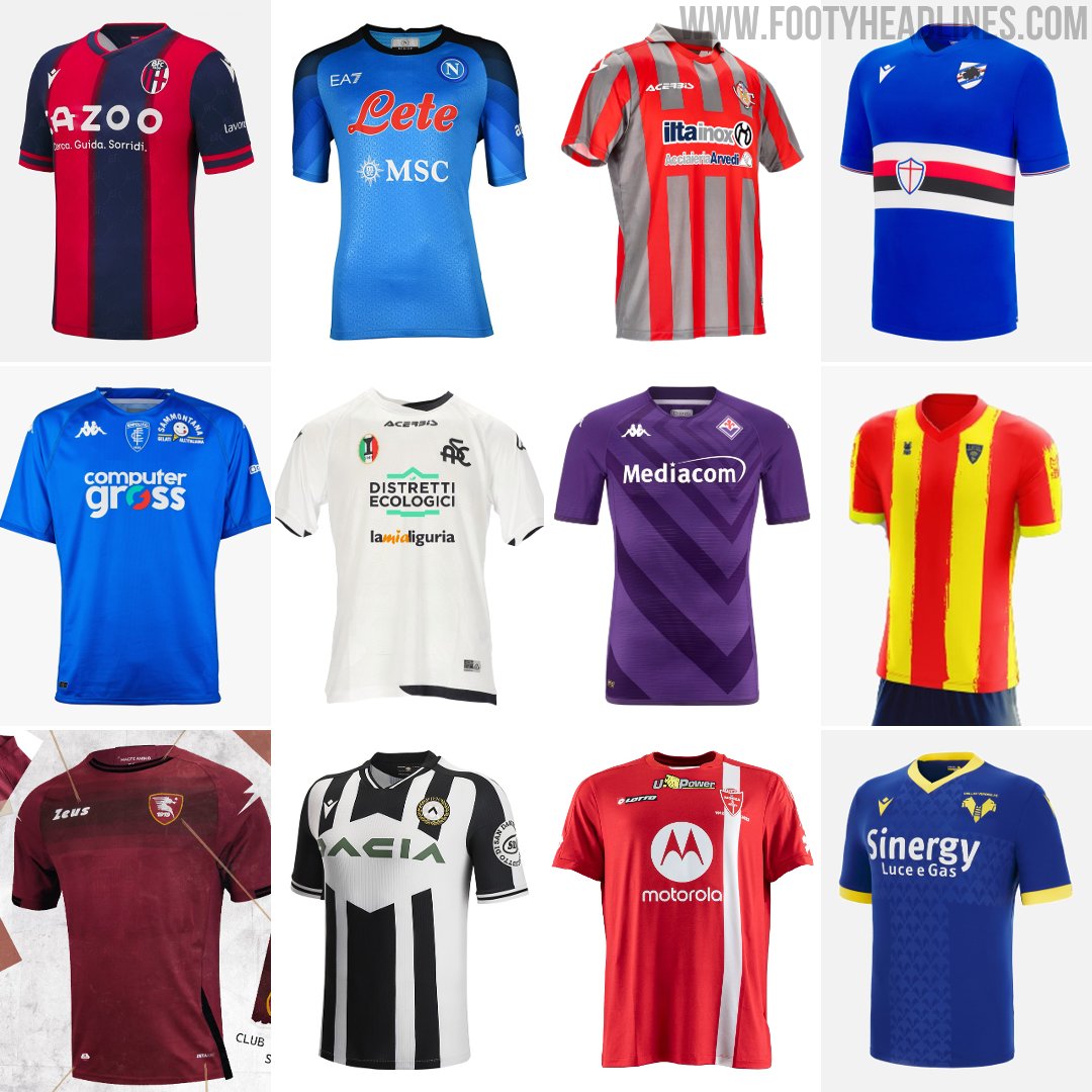 Serie A and B 2022-23 teams : r/soccer