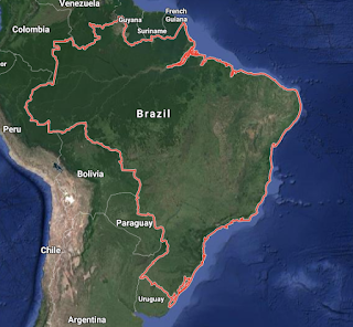 Brazil map