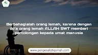 Barokah Orang Lemah